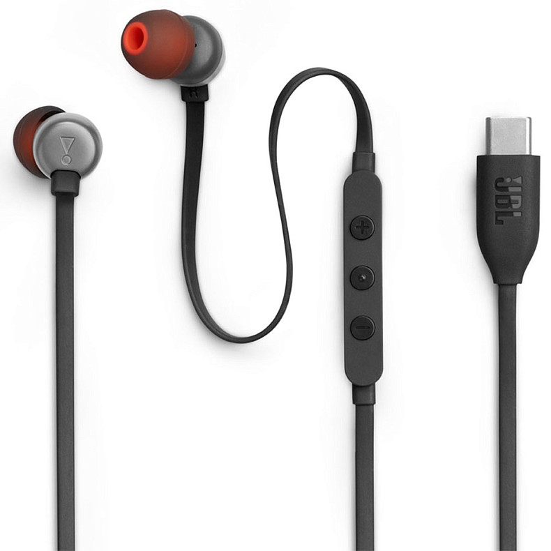 Навушники JBL Tune 310C USB-C Black (JBLT310CBLK)