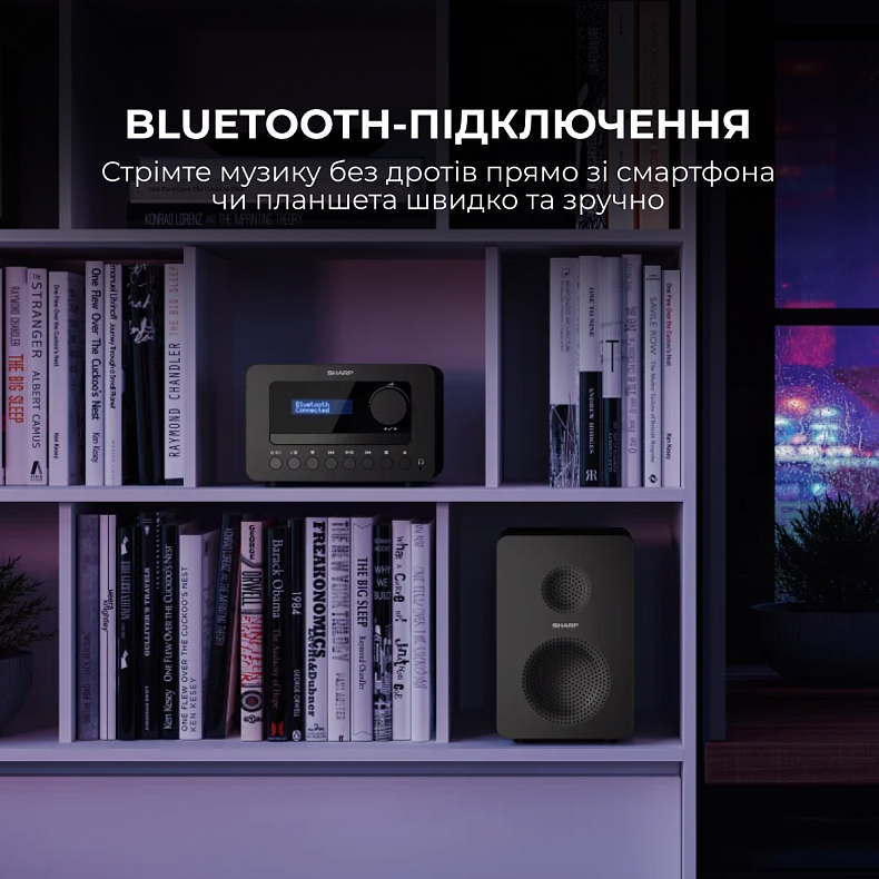 Музичний центр Sharp XL-B520D(BK) Black