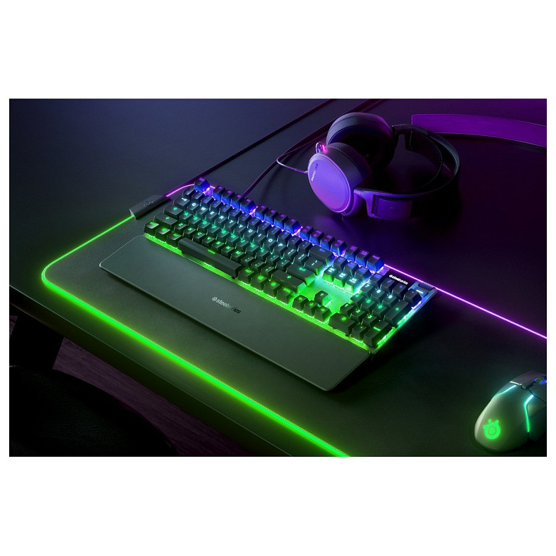 Клавіатура механічна SteelSeries Apex 7 (Blue Switch) UA OLED Smart Display