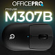 Мышь OfficePro M307B Silent Click (2.4G/BT) Black