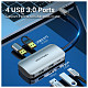 Хаб USB 3.1 Type-C -> 4хUSB 3.0/PD 100W 5-in-1 Vention