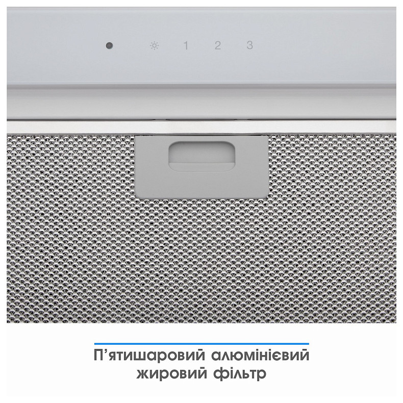 Витяжка Eleyus Gemini 800 LED 52 WH