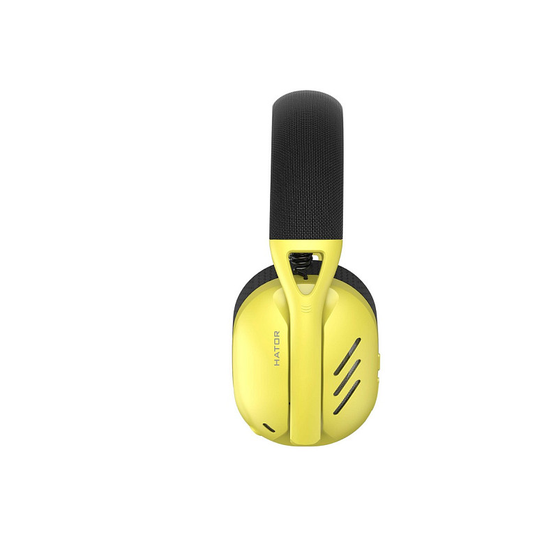 Наушники Hator Hyperpunk 2 Wireless Tri-mode Black/Yellow (HTA-857)