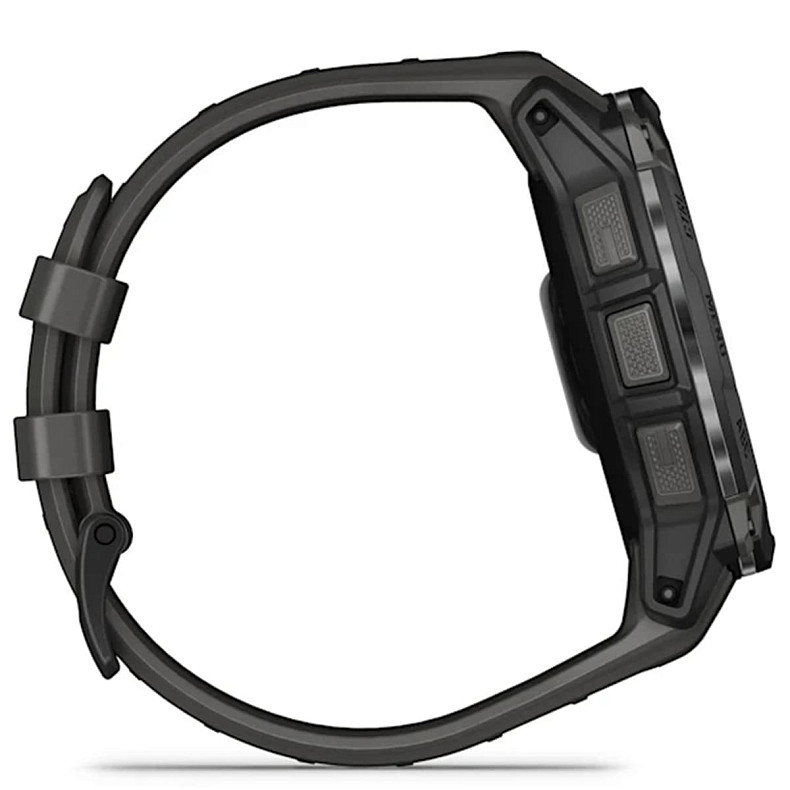 Спортивний годинник GARMIN Instinct 3 50mm AMOLED Black with Charcoal Silicone