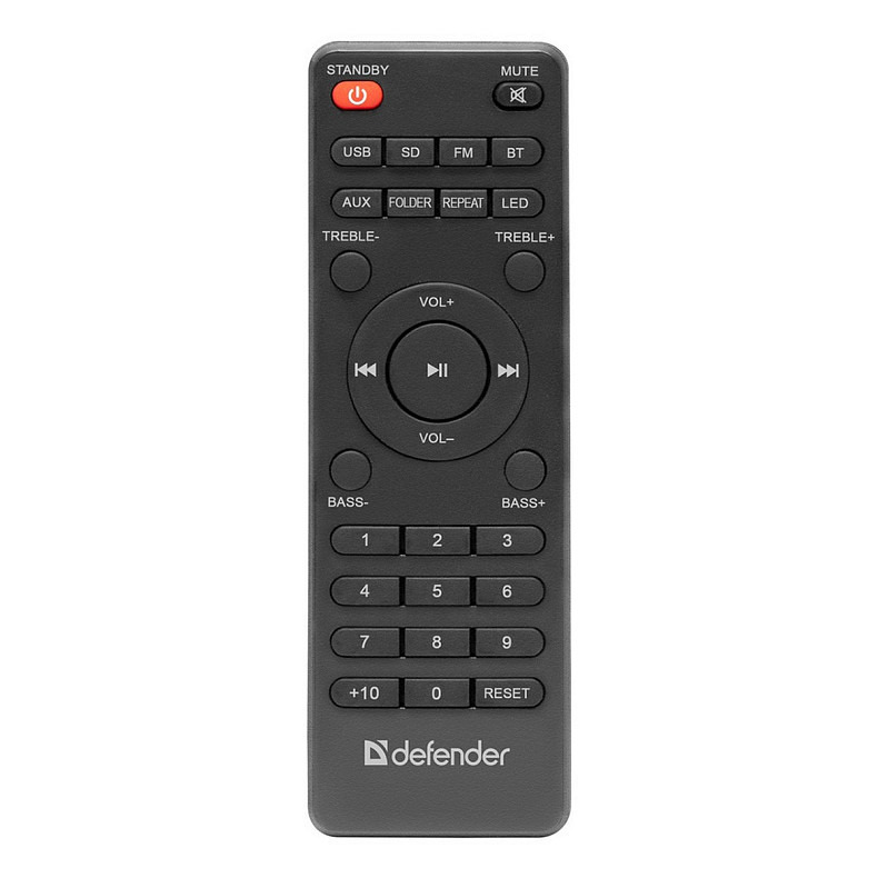 Акустична система 2.1 Defender Eclipse, 40Вт Bluetooth/MP3/SD/USB/AUX/RC