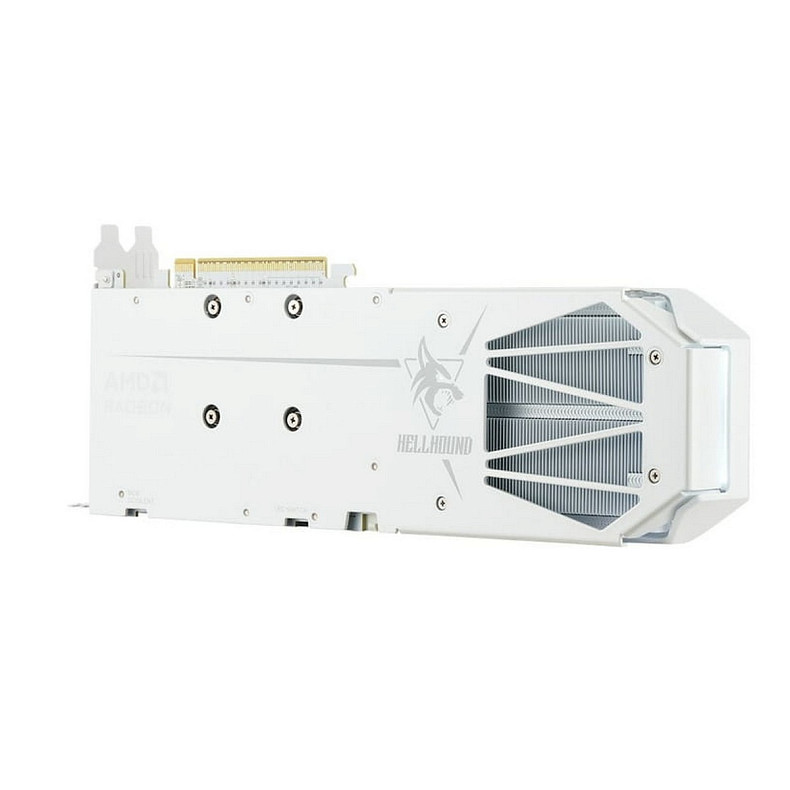 Відеокарта AMD Radeon RX 9060 XT 16GB GDDR6 Hellhound Spectral White PowerColor (RX9060XT 16G-L/OC/W
