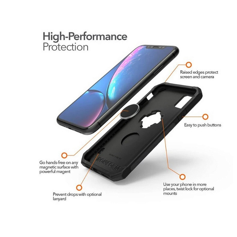 Чeхол-накладка Rokform Rugged для Apple iPhone 11 Pro Black (306601P)