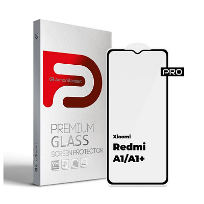 Захисне скло Armorstandart Pro для Xiaomi Redmi A1/A1+ Black (ARM62818)