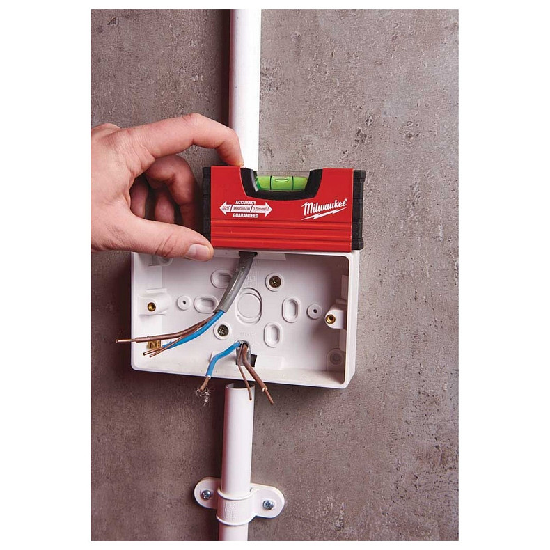 Рівень Milwaukee MiniBox, 10см, 1 капсула (4932459100)