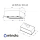 Витяжка Minola HBI 5025 BLF LED