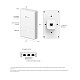 Точка доступа TP-LINK EAP725 WALL BE3600, 1xGE, PoE