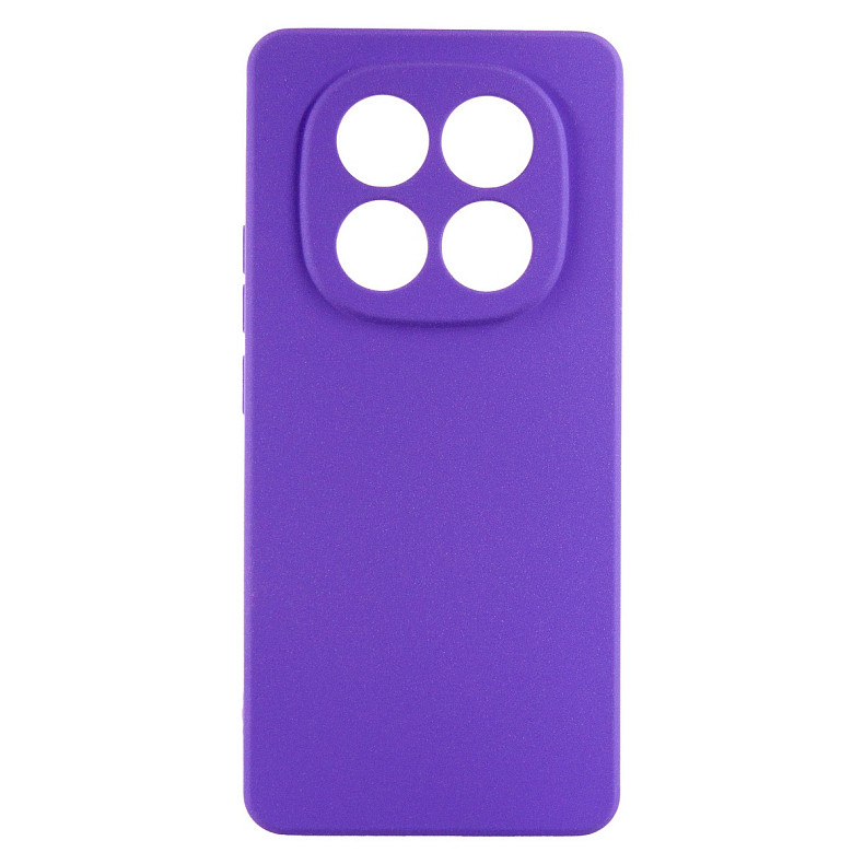 Чeхол-накладка Dengos Carbon для Xiaomi Redmi Note 14 Pro Purple (DG-KM-130) + защитное стекло