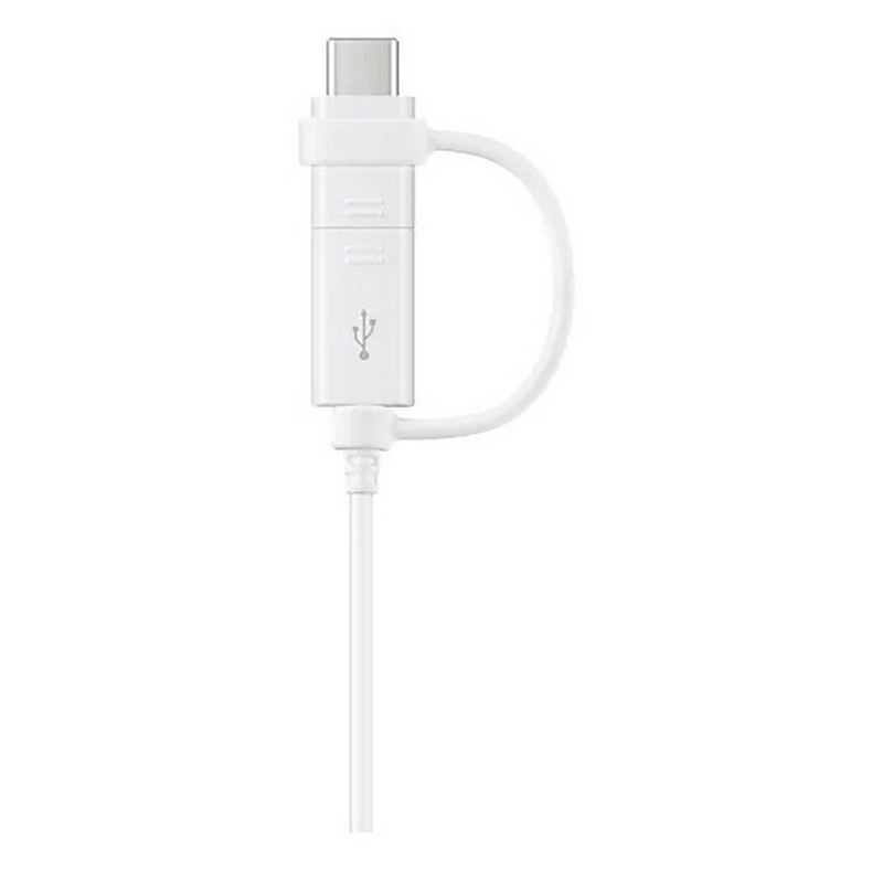 Кабель Samsung USB Combo Type-C&Micro USB, 1.5m White