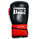Рукавички боксерські THOR ULTIMATE 14oz /Шкіра/біло-чорно-червоні