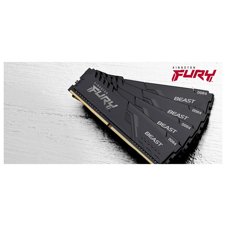 ОЗП Kingston DDR4 16GB 2666 FURY Beast (KF426C16BB/16)