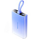УМБ Vention 10000 mAh 22,5W PD, USB-A, USB-C In/Out, Lightning In/Out, Blue