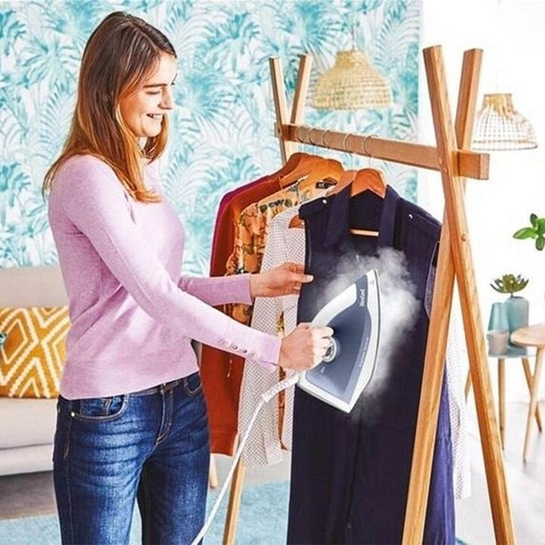 Праска-парогенератор Tefal Optimal, 2200Вт, 1200мл, паровий удар -190гр, постійна пара - 110гр, кера