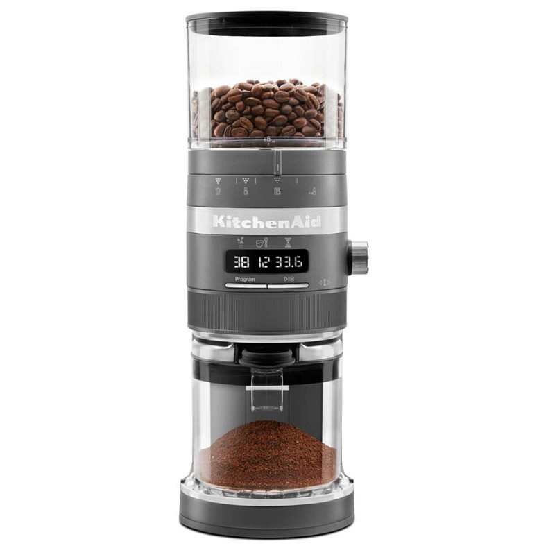 Кавомолка KitchenAid Artisan 5KCG8433EDG колір сіре вугілля