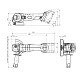 Болгарка (угловая шлифовальная) Metabo W 18 L 9-125 (602247510)