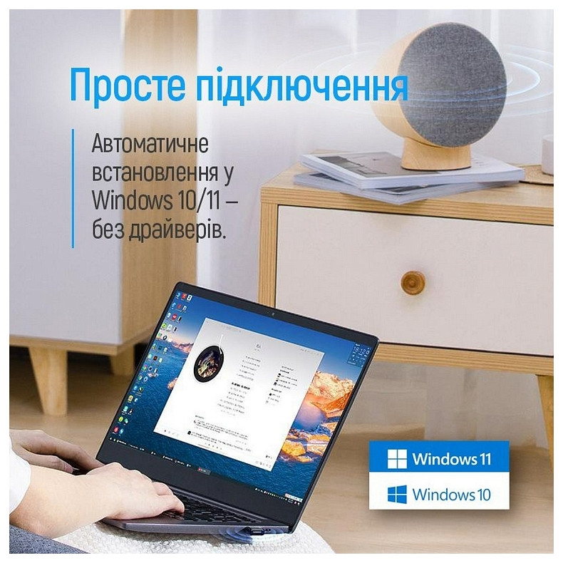 Бездротовий адаптер ColorWay Wi-Fi (CW-AD-W2)
