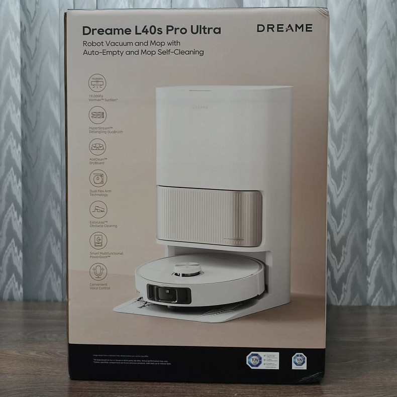Робот-пилосос миючий Dreame L40s Pro Ultra White - Уцінка