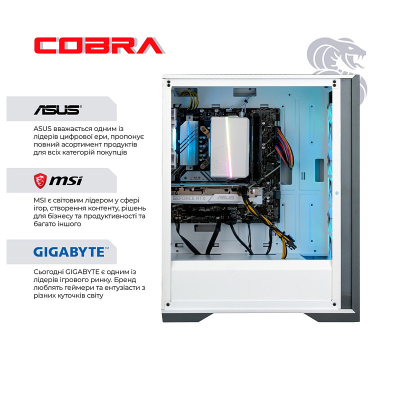 Персональний комп'ютер COBRA Gaming (I124F.32.S10.46T.17387)