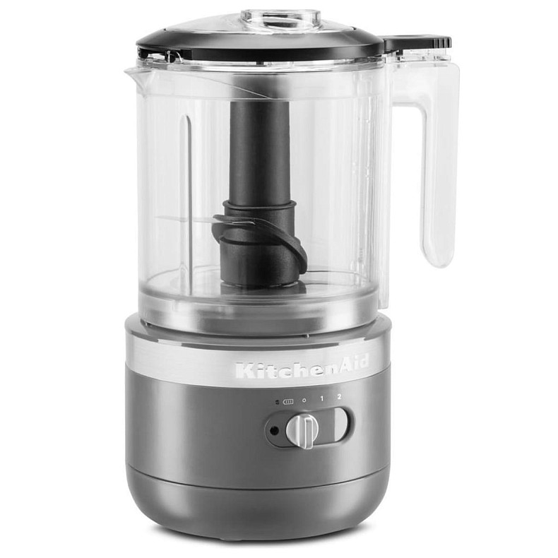 Кухонний мінікомбайн KitchenAid 5KFCB519EDG бездротовий колір сіре вугілля