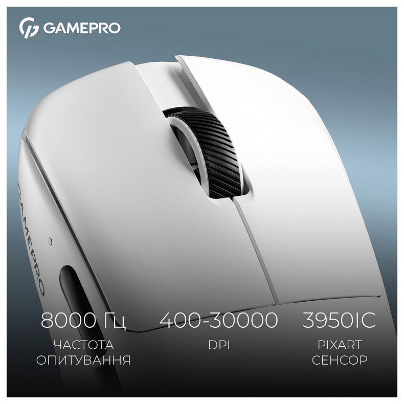 Миша GamePro Asgard Odin White (GM035W)