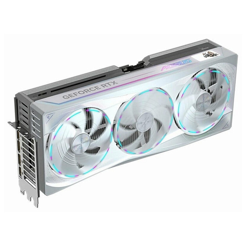 Видеокарта GF RTX 5090 32GB GDDR7 Aorus Master Ice Gigabyte (GV-N5090AORUSM ICE-32GD)