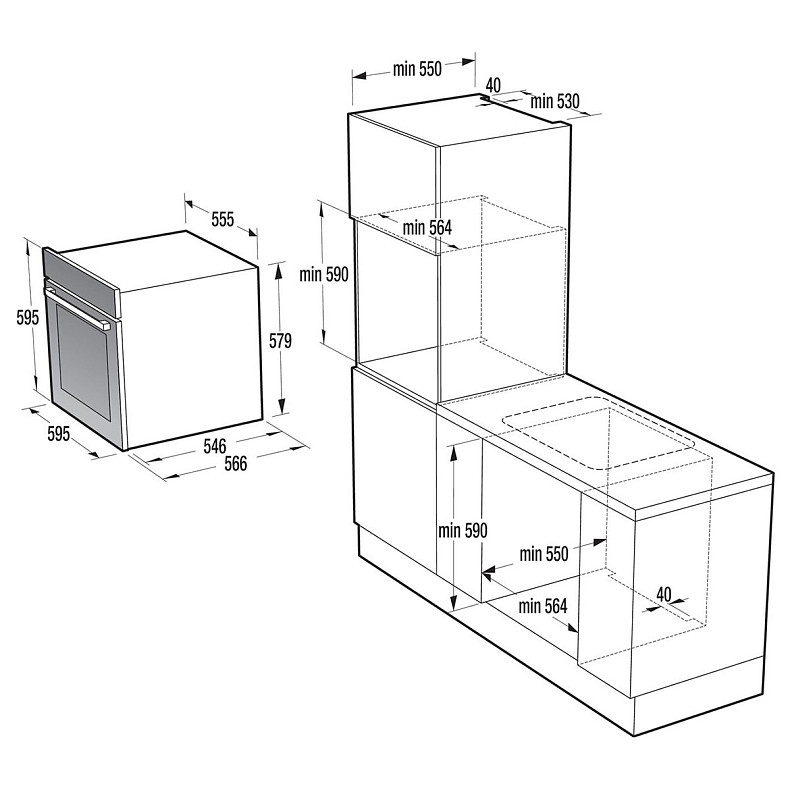 Духова шафа електрична GORENJE BOP 798 S54X