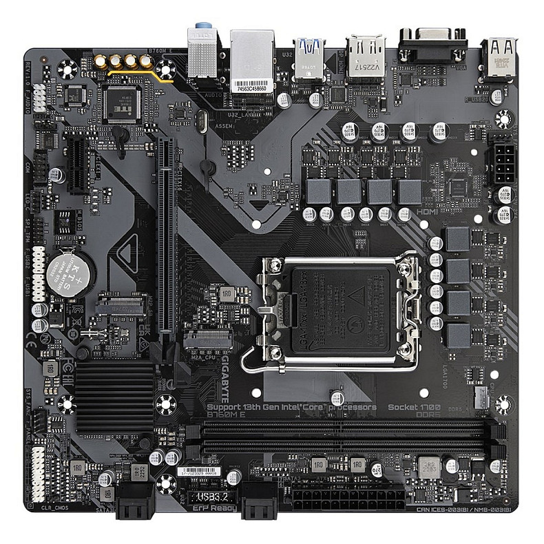 Материнська плата Gigabyte B760M E Socket 1700