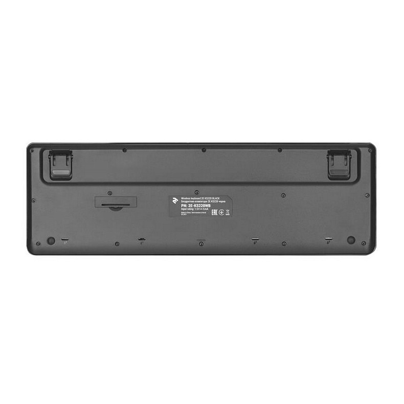Клавіатура 2E KS220 WL Ukr Black USB (2E-KS220WB)