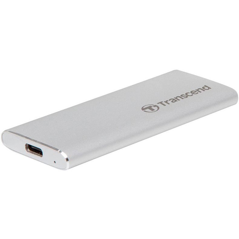 SSD диск Transcend ESD240C 120GB USB 3.1 Type-C Silver (TS120GESD240C)