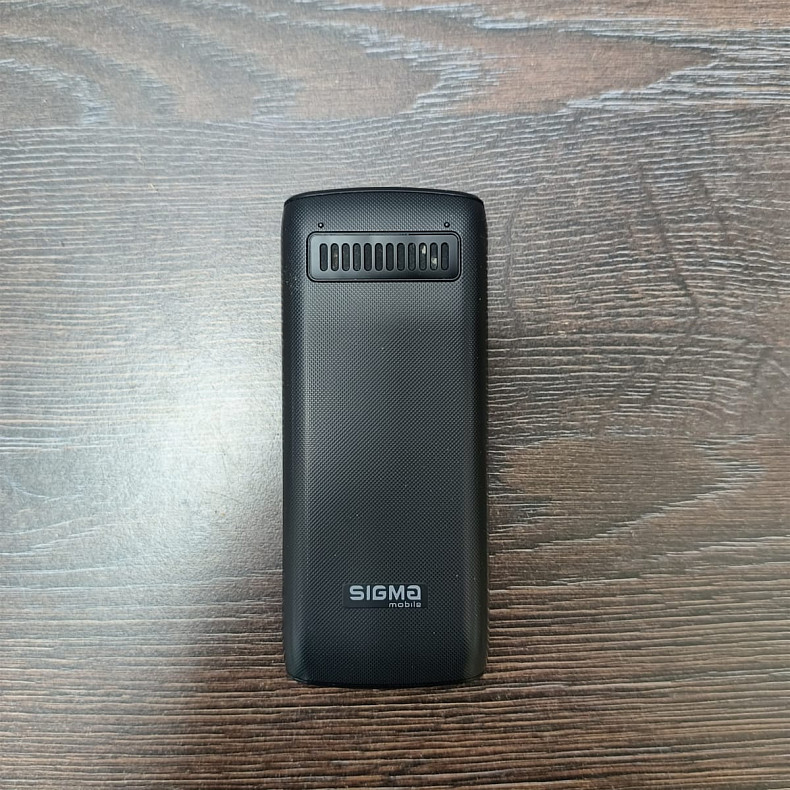 Мобильный телефон Sigma mobile X-style 34 NRG Type-C Dual Sim Black - Уценка