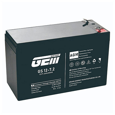 Акумуляторна батарея GEM Battery 12V, 7.2A