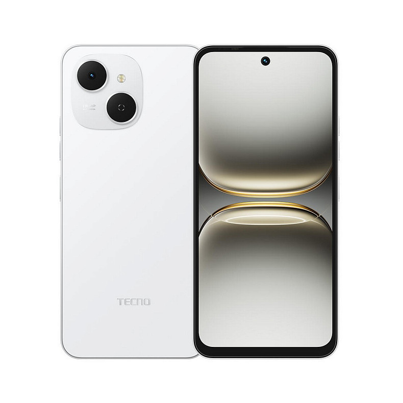 Смартфон TECNO Spark 40C (KM4k) 4/128GB Veil White