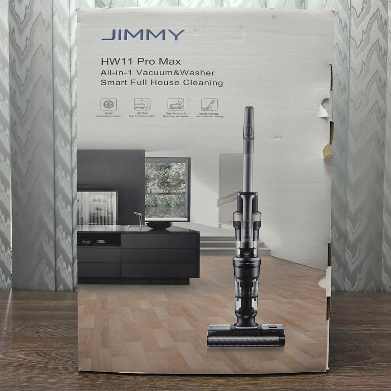 Аккумуляторный моющий пылесос Jimmy HW11 PRO MAX 3 в 1 - Уценка