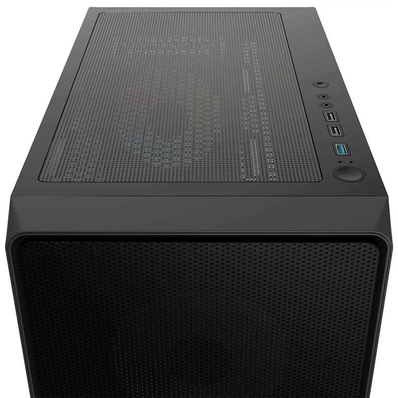 Корпус Ocypus GAMMA C60 W/O PSU, BK ARGB ATX (GAMMA-C60-BKG400XX-GL)