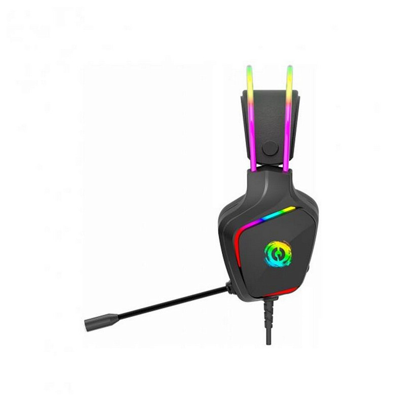 Гарнитура Canyon Darkless GH-9A Gaming 3.5 мм RGB Black (CND-SGHS9A)