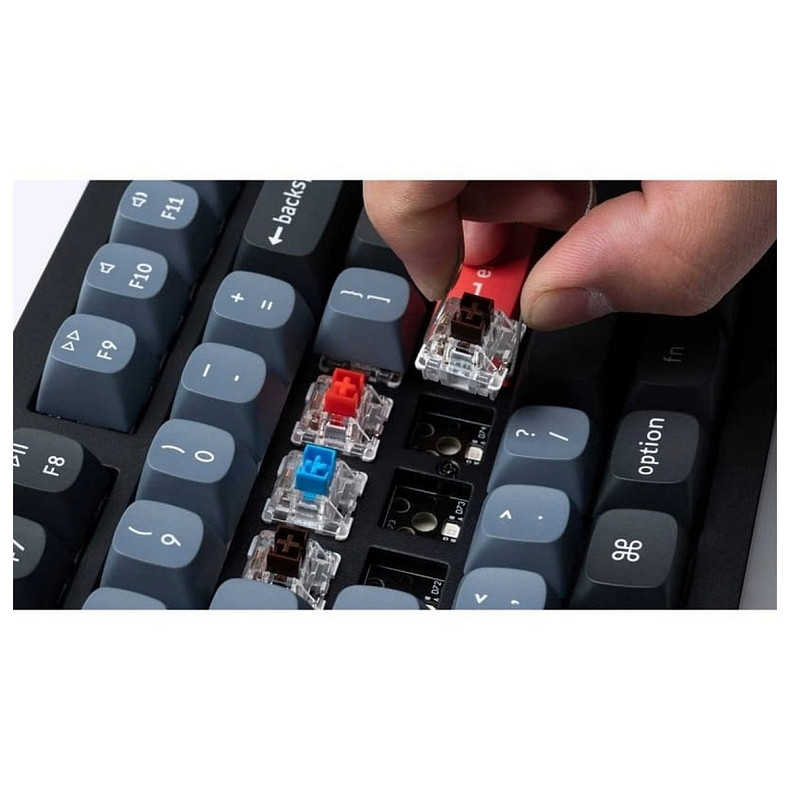 Клавіатура Keychron K10 Pro 100Key K Pro Banana WL/BT/USB-A Hot-Swap QMK EN/UKR RGB
