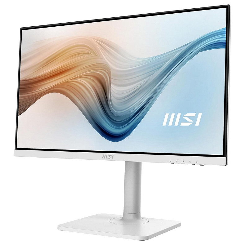 Монитор MSI 23.8" Modern MD2412PW HDMI, USB-C, MM, IPS, 100Hz, 4ms, sRGB 114%, Pivot, белый