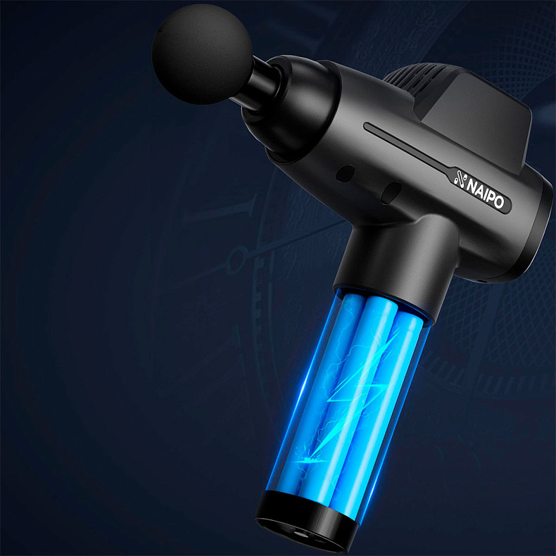 Массажер перкуссионный ручной Naipo (NPMGUN-006)