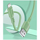 Кабель ColorWay USB-Lightning, soft silicone, 2.4А, 1м, Green (CW-CBUL042-GR)