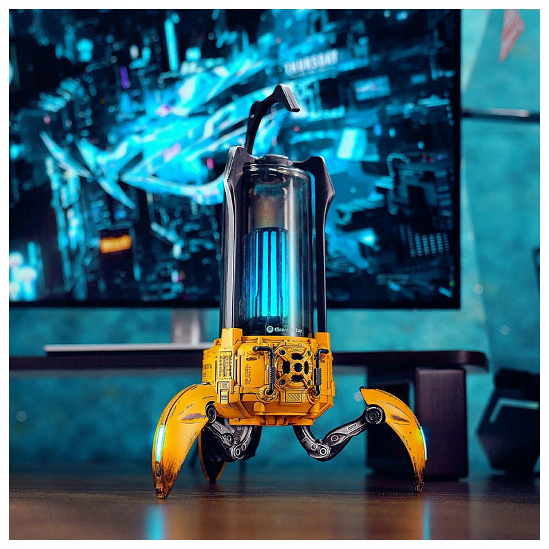 Акустична система Gravastar Supernova Battle-Worn, BT/3.5мм, 25ВТ, жовтий