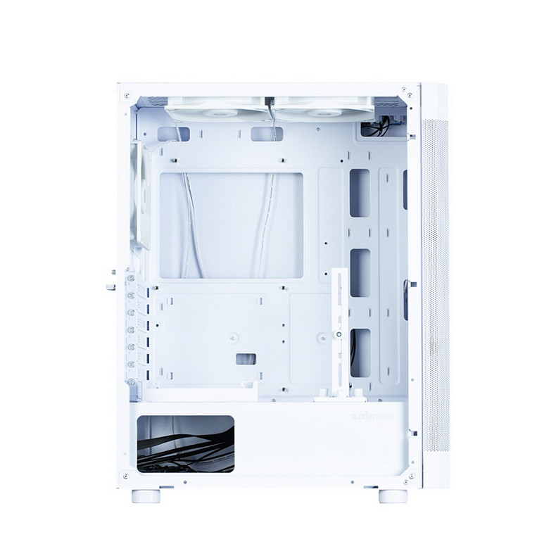 Корпус Zalman I4 без БП 6x120мм white LED VGA 320мм LCS ready Mesh Side/Front Pan