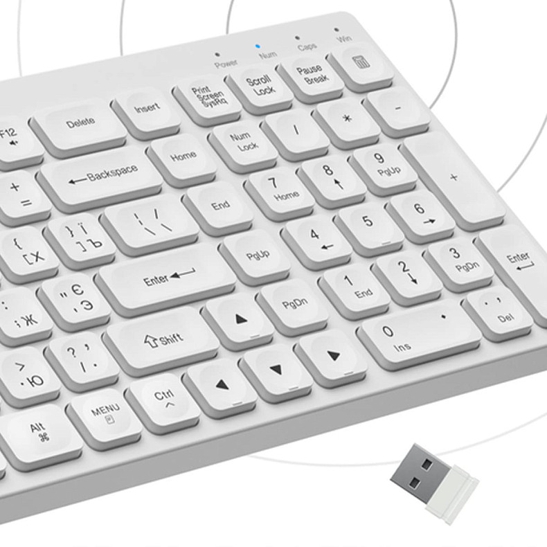 Клавіатура бездротова OfficePro (SK985W)