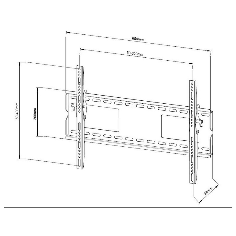 Кронштейн X-DIGITAL PLB118M черный