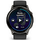 Смарт-годинник GARMIN Venu 4 45 mm Slate with Black Silicone Band (010-03014-00)