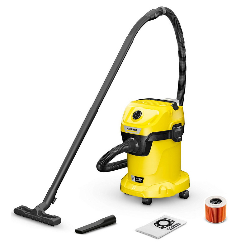 Профессиональный пылесос Karcher WD 3-18 (1.628-550.0)