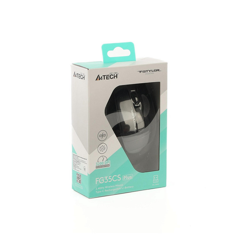 Мышь A4Tech Fstyler FG35CS Plus Grey
